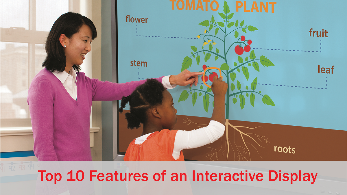 Features of Interactive Display-banner