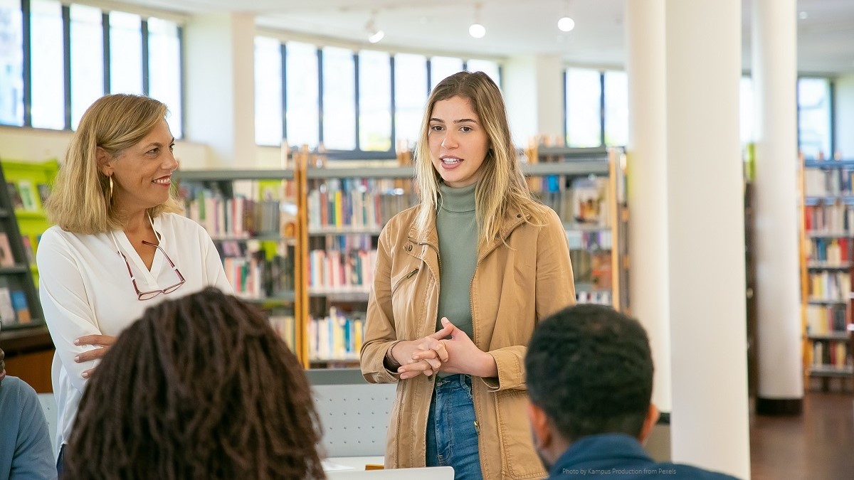 Showing Leadership Supporting Teachers